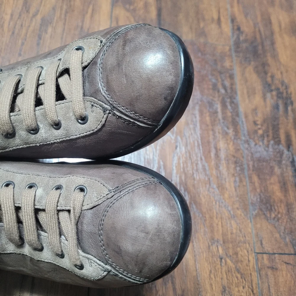 Frau Brown Leather Sneakers size 38